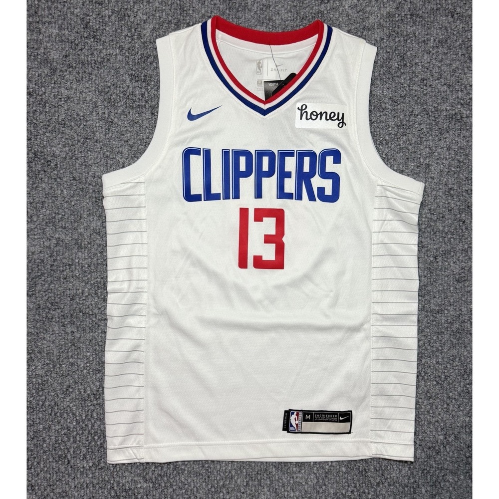 Nike Los Angeles Clippers Paul George #13 Youth Home Jersey‎ Size Medium NWT